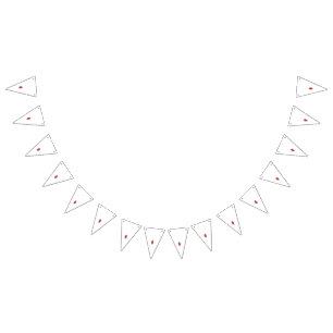 Romantic Bunting Banner Kiss Decor Party