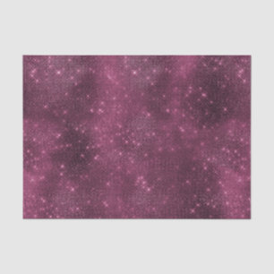 Romantic Burgundy Sparkle Glitzy Bridal Shower Tissue Paper