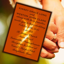 Romantic Burning Flame Wedding