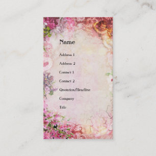 Romantic Business Card