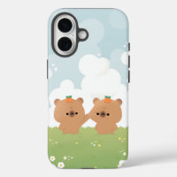 Romantic Capybara Couple