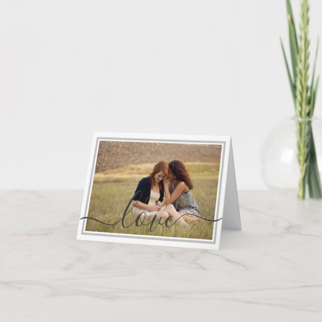 Romantic Card - Add Your Own Photo (Front)