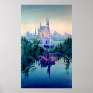 ROMANTIC CASTLE by SHARON SHARPE Poster