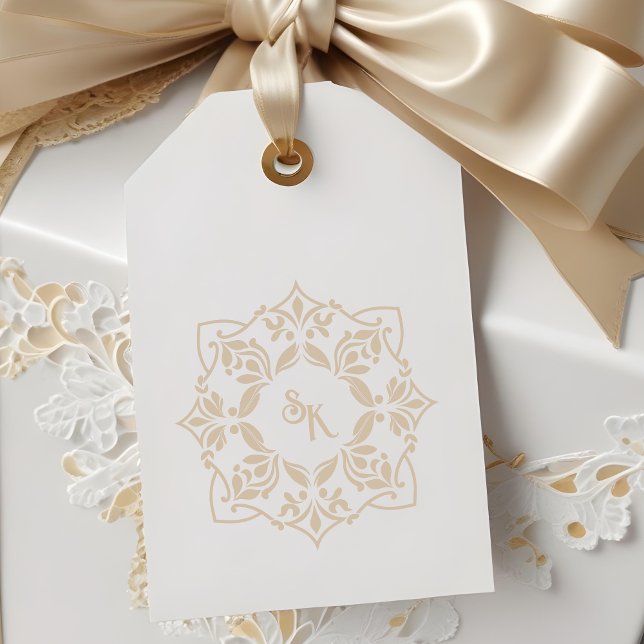 Romantic Chic Wedding Ornate Monogram Initials Rubber Stamp (Romantic Chic Wedding Design Ornate Monogram and Initials Rubber Stamps. )