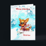 Romantic Christmas Holiday Card<br><div class="desc">Romantic Christmas greetings</div>
