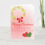 Romantic Christmas Holiday Card<br><div class="desc">kool card</div>