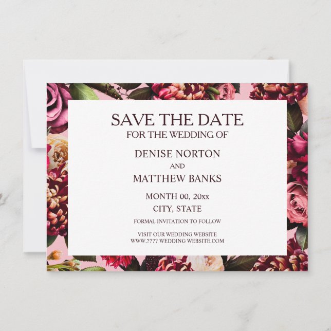 Romantic Chrysanthemum on Almond Blossom (Back)