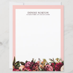 Romantic Chrysanthemum on Gossamer Pink