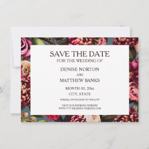 Romantic Chrysanthemum on Midnight Teal