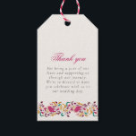 Romantic Classical Pearl Swan Floral Frame Wedding Gift Tags<br><div class="desc">Beautiful Invitation to celebrate Special occasions and festivals comes with digital and E-invitation as per your request. We would love to replicate our designs to make multiple products like rsvp cards, labels envelopes, and more. Customisation is available for ready to print on request at info@shamaurcreatif@gmail.com. Look Forward to hearing from...</div>
