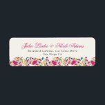 Romantic Classical Pearl Swan Floral Frame Wedding Return Address Label<br><div class="desc">Beautiful Invitation to celebrate Special occasions and festivals comes with digital and E-invitation as per your request. We would love to replicate our designs to make multiple products like rsvp cards, labels envelopes, and more. Customisation is available for ready to print on request at info@shamaurcreatif@gmail.com. Look Forward to hearing from...</div>