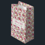 Romantic Classical Pearl Swan Floral Frame Wedding Small Gift Bag<br><div class="desc">Beautiful Invitation to celebrate Special occasions and festivals comes with digital and E-invitation as per your request. We would love to replicate our designs to make multiple products like rsvp cards, labels envelopes, and more. Customisation is available for ready to print on request at info@shamaurcreatif@gmail.com. Look Forward to hearing from...</div>