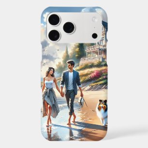 Romantic Coastal Cottage Sunset Stroll