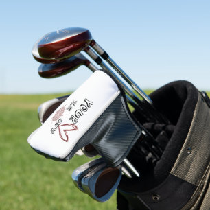 Romantic Compass Love Quote Gift Golf Head Cover