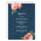 Romantic Coral Peonie Detail Cards