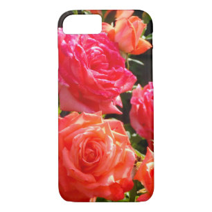 Romantic Coral Roses iPhone 8/7 Case