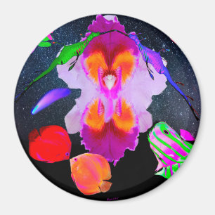 Romantic Cosmos by Power Flower Magnet