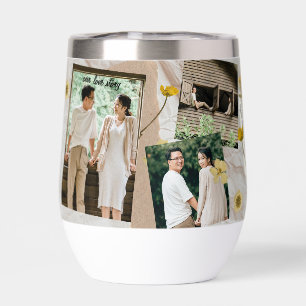Romantic Couple 3 Photos, Personalised Custom