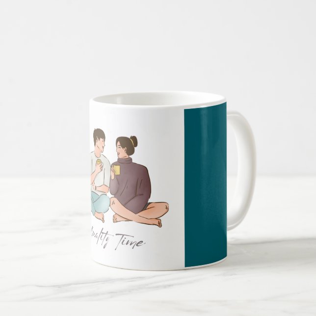 Romantic couple Coffe Mug     (Front Right)