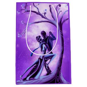 Romantic Couple Dance the Tango Medium Gift Bag