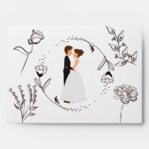 Romantic Couple Getting Married