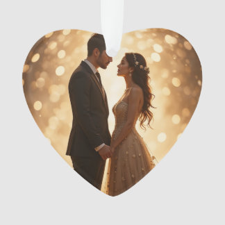 Romantic Couple in Love Ornament