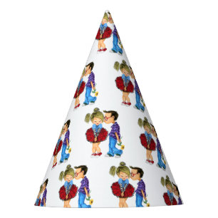Romantic Couple Love Party Hat
