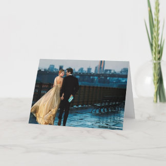 Romantic Couple Love Valentines Greeting Card