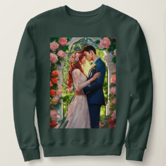 Romantic couple print T-Shirt-Wear Love Together." Sweatshirt