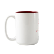Romantic Couple Silhouette Mug - I am his
