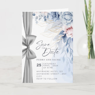 Romantic Couple Wedding Invitation Card