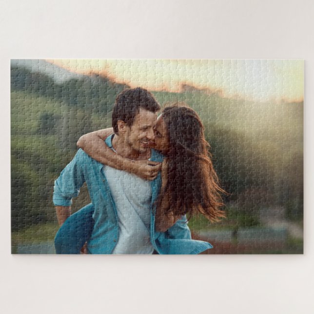 Romantic Couple's 20" x 30" Jigsaw Puzzle (Horizontal)