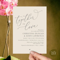 Romantic Couples Shower Party, Together In Love