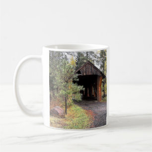 Romantic Covered Bridge in Oregon Coffee Mug