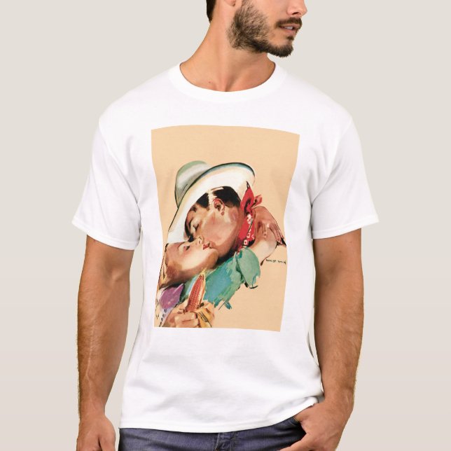 Romantic Cowboy T-Shirt (Front)