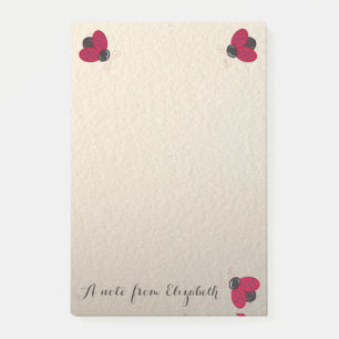 Romantic Cute Lovely Stylish ,Ladybugs Post-it Notes