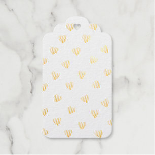 Romantic Cute Red Heart Gift Tags