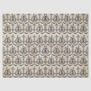 Romantic Damask Tissue or Decoupage Paper