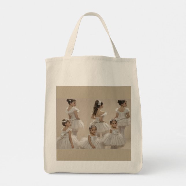 Romantic dancers tote bag (Back)