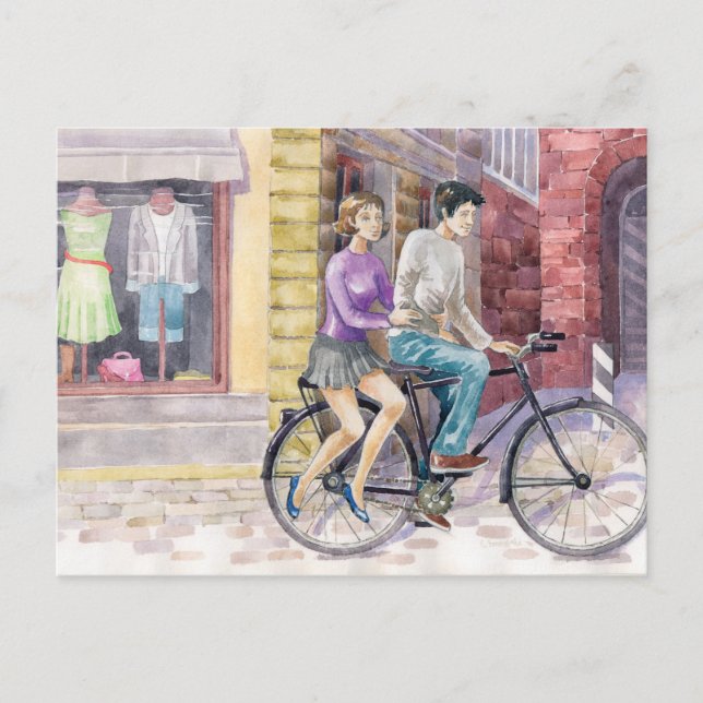 Romantic date postcard (Front)