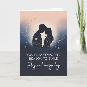 Romantic Design for Boyfriend Card