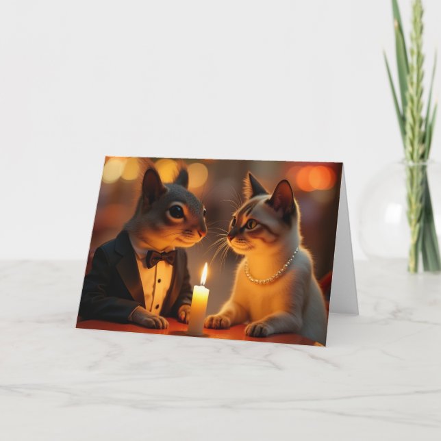 Romantic Dinner Card (Front)