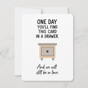 Romantic Drawer Card For Boyfriend In Love