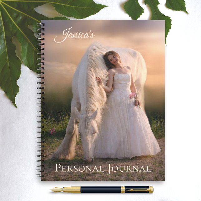 Romantic Dream Horse Spiral Notebook (Creator Uploaded)