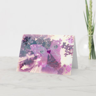 Romantic Dreamy Butterfly Card