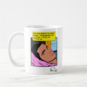 Romantic Echoes Lonely Hearts Romance Comic Coffee Mug