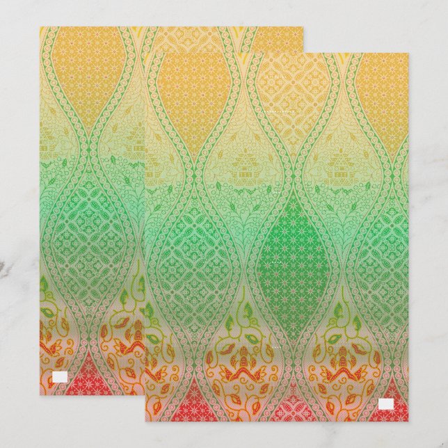 Romantic & Elegant Flat Save the Date Card (Front/Back)
