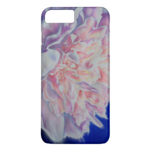 Romantic elegant pink white blue pastel watercolor iPhone 8 plus/7 plus case