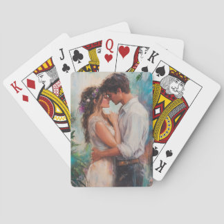 Romantic Embrace Playing Cards