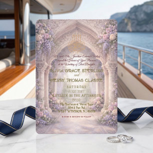 Romantic Enchanted Muslim Wedding Invitation